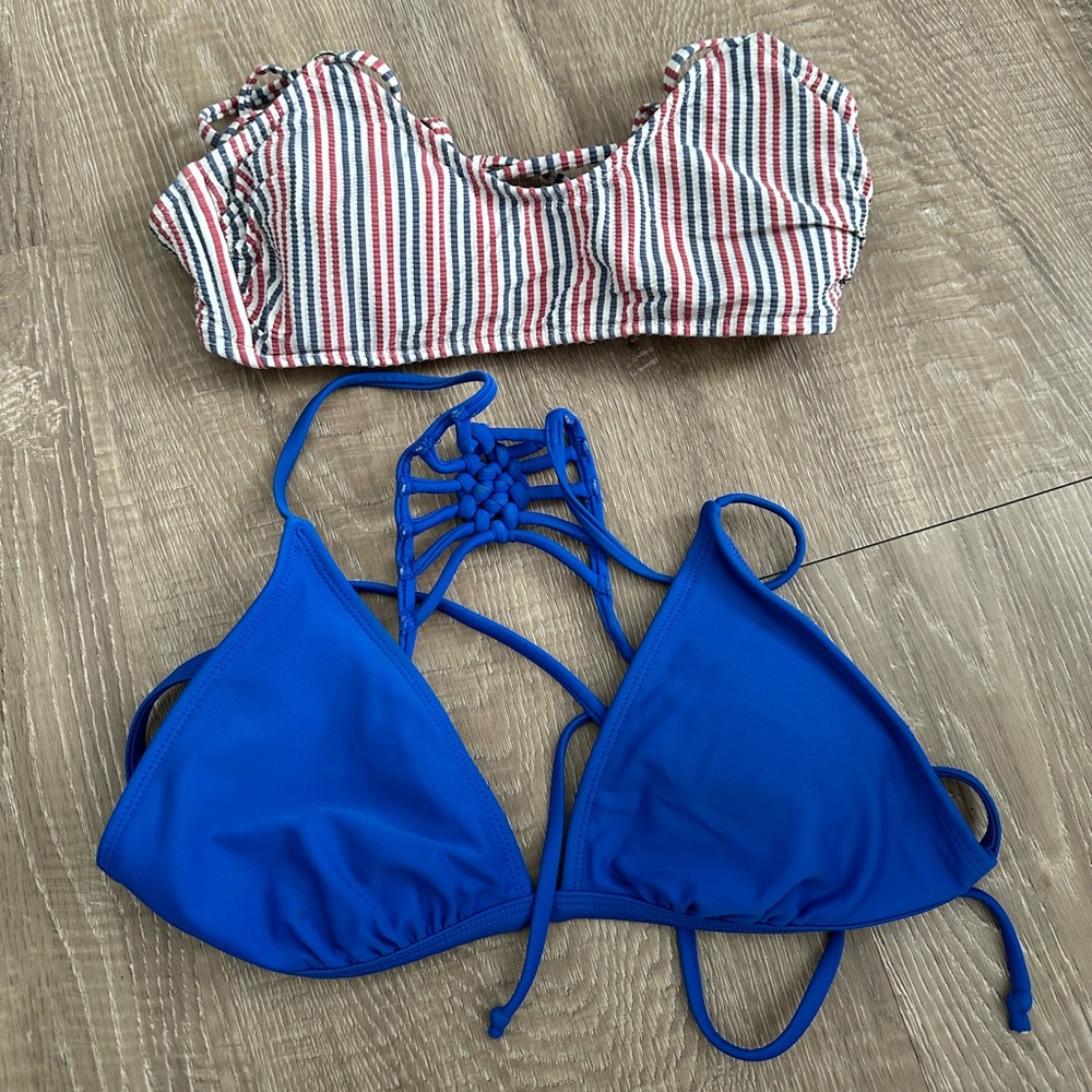 Women’s size medium swim tops